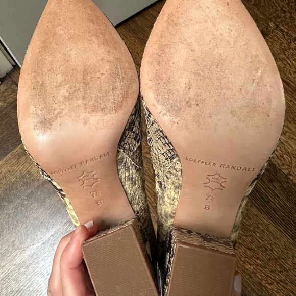 Loeffler Randall python boot. Size 7.5us - Picture 4 of 4